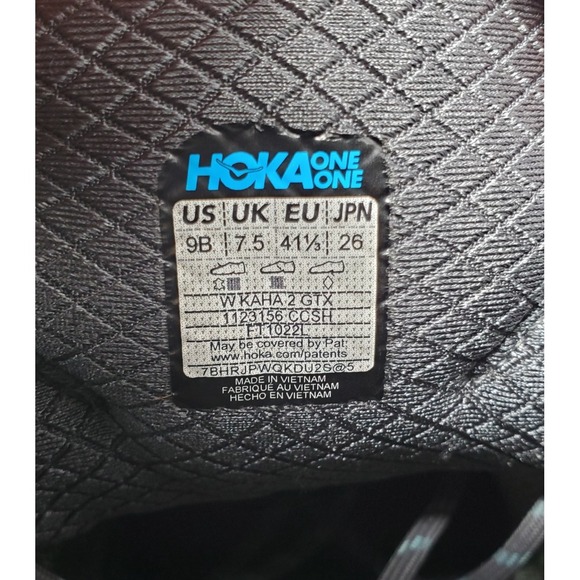 Hoka One One Kaha 2 GTX Boots Womens 9 Trail Waterproof High Top Comfort Sneaker - Picture 14 of 16